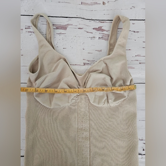 New Comfy Women's Cream Maternity Support Under Shirt Tank Top Size Medium - Picture 3 of 7